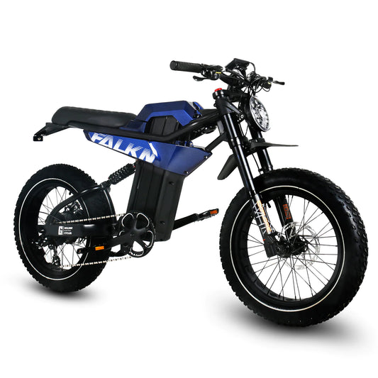 Golden Cycles - FALKN - Blue Black Electric Bike